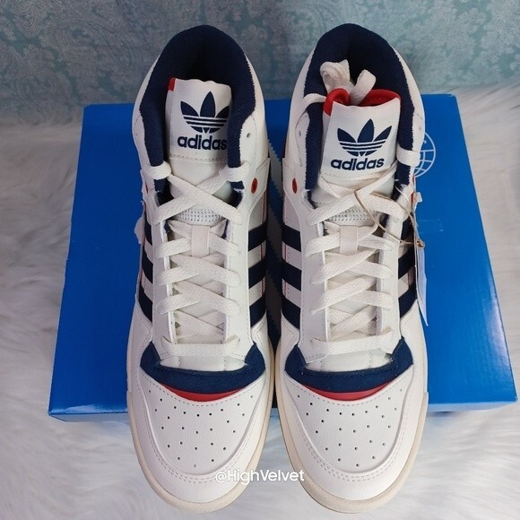 0050 adidas Originals Forum Exhibit Mid Shoes Men\'s sz 7 main image 7